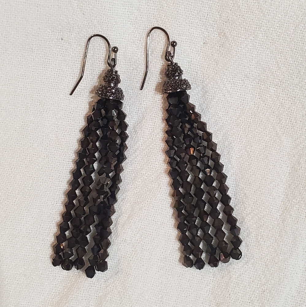 A New Day Sparkly Dangle Earrings NWOT